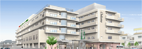 新病棟完成イメージ図